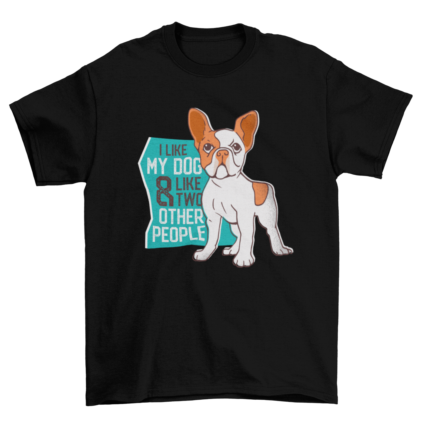 I love my dog t-shirt design
