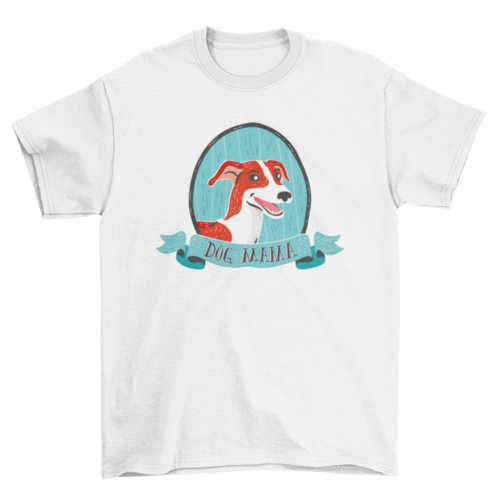 Dog mama t-shirt design