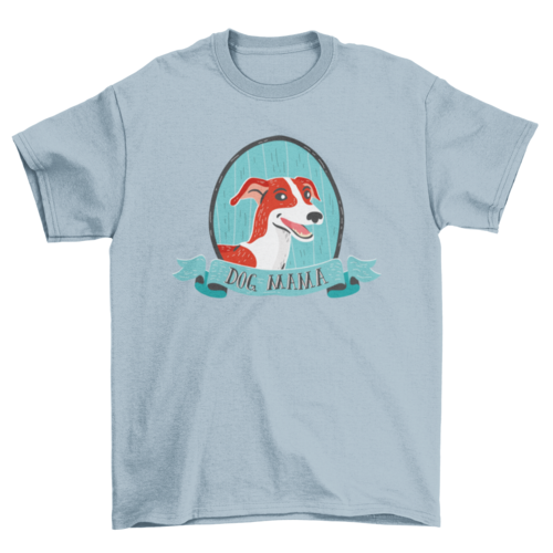 Dog mama t-shirt design