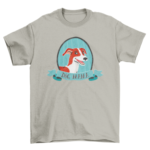 Dog mama t-shirt design