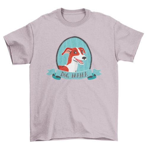 Dog mama t-shirt design