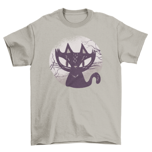 Dark cat t-shirt