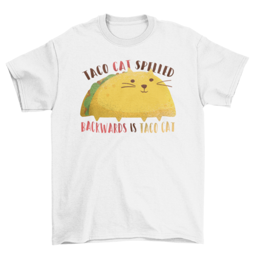 Taco Cat Graphic T-shirt