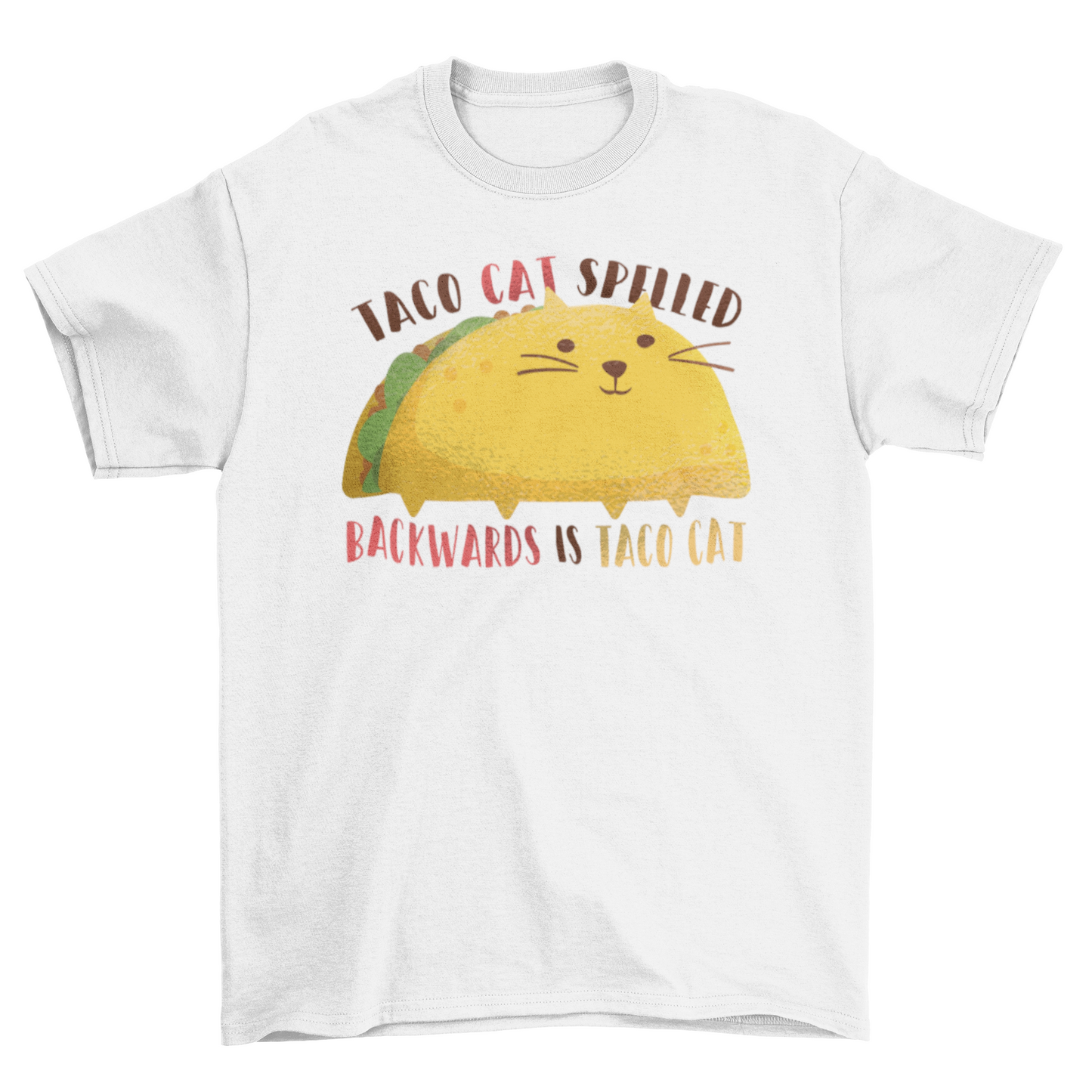 Taco Cat Graphic T-shirt