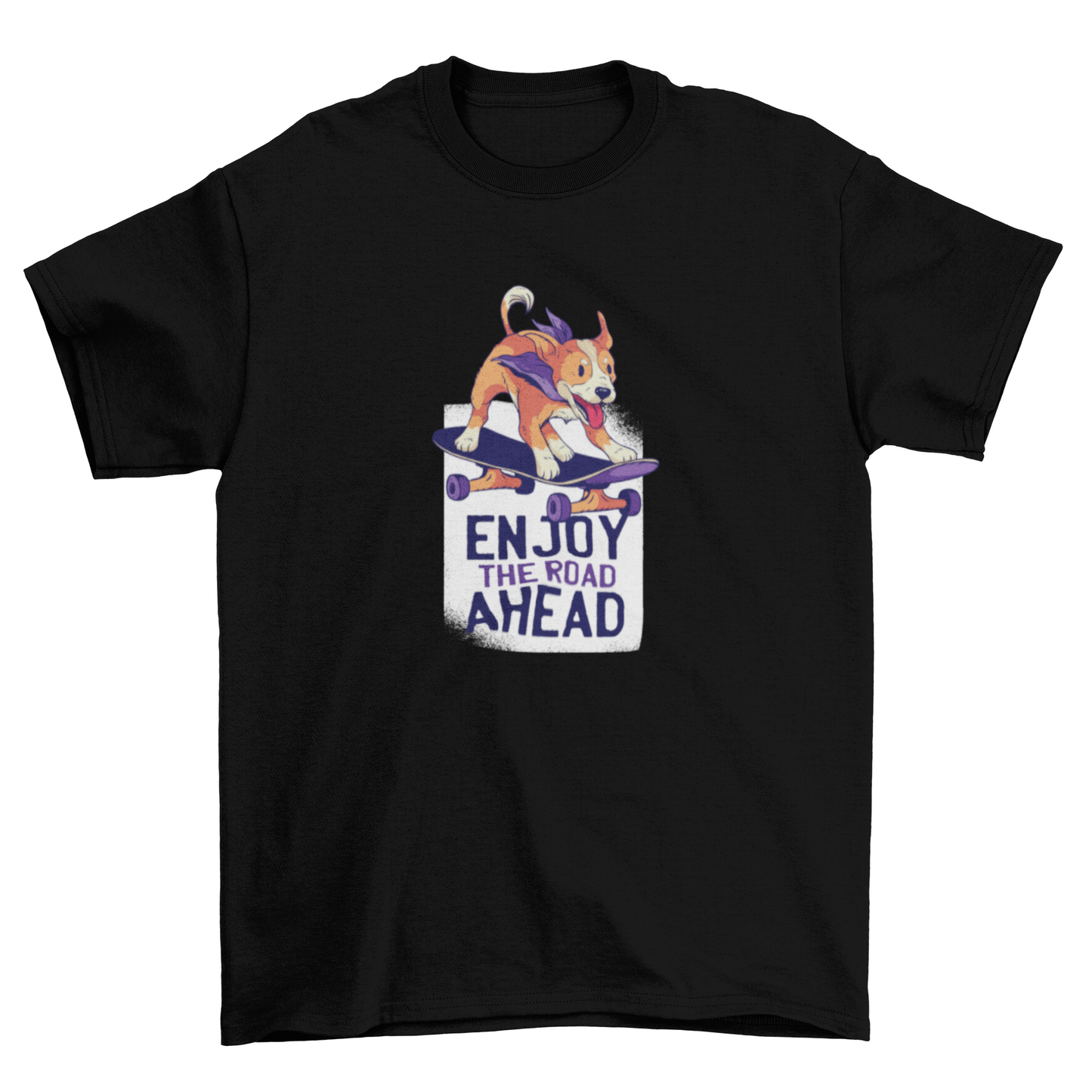 Dog skate t-shirt design