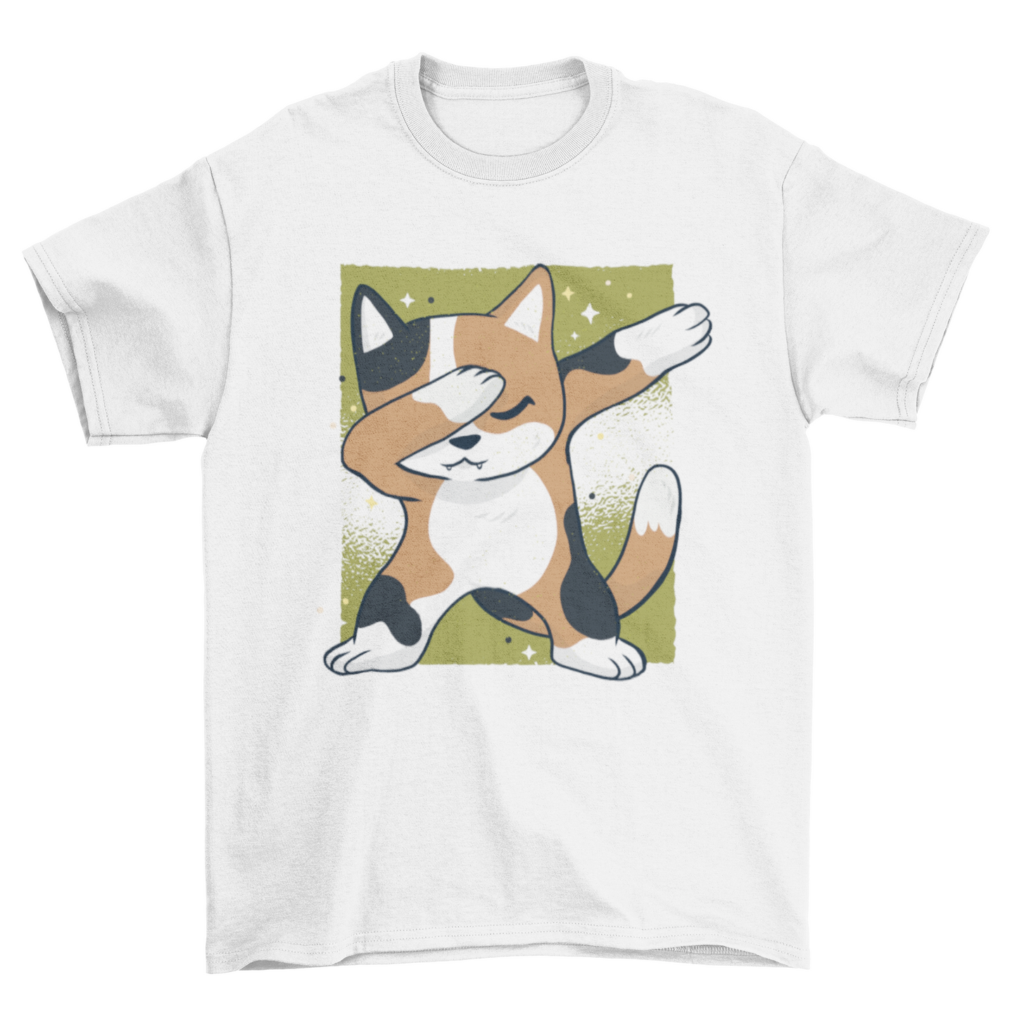 Cute Cat Dab T-shirt