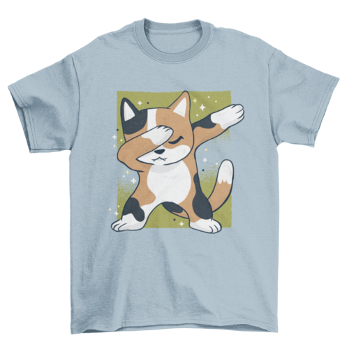 Cute Cat Dab T-shirt