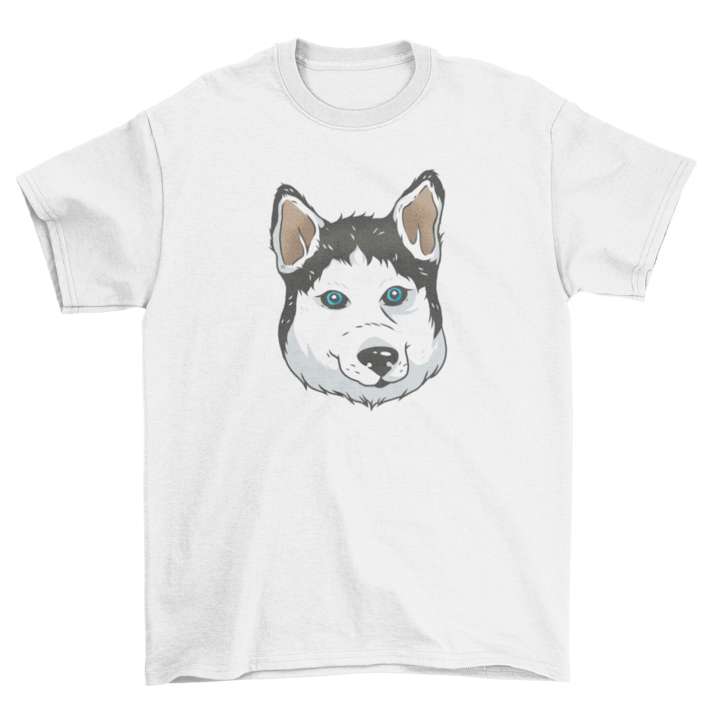 Husky Illustration T-shirt