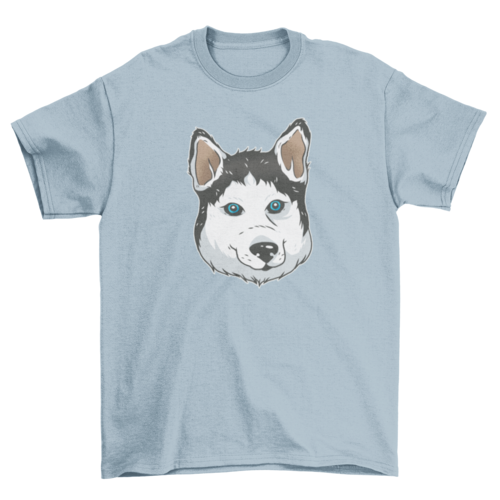 Husky Illustration T-shirt