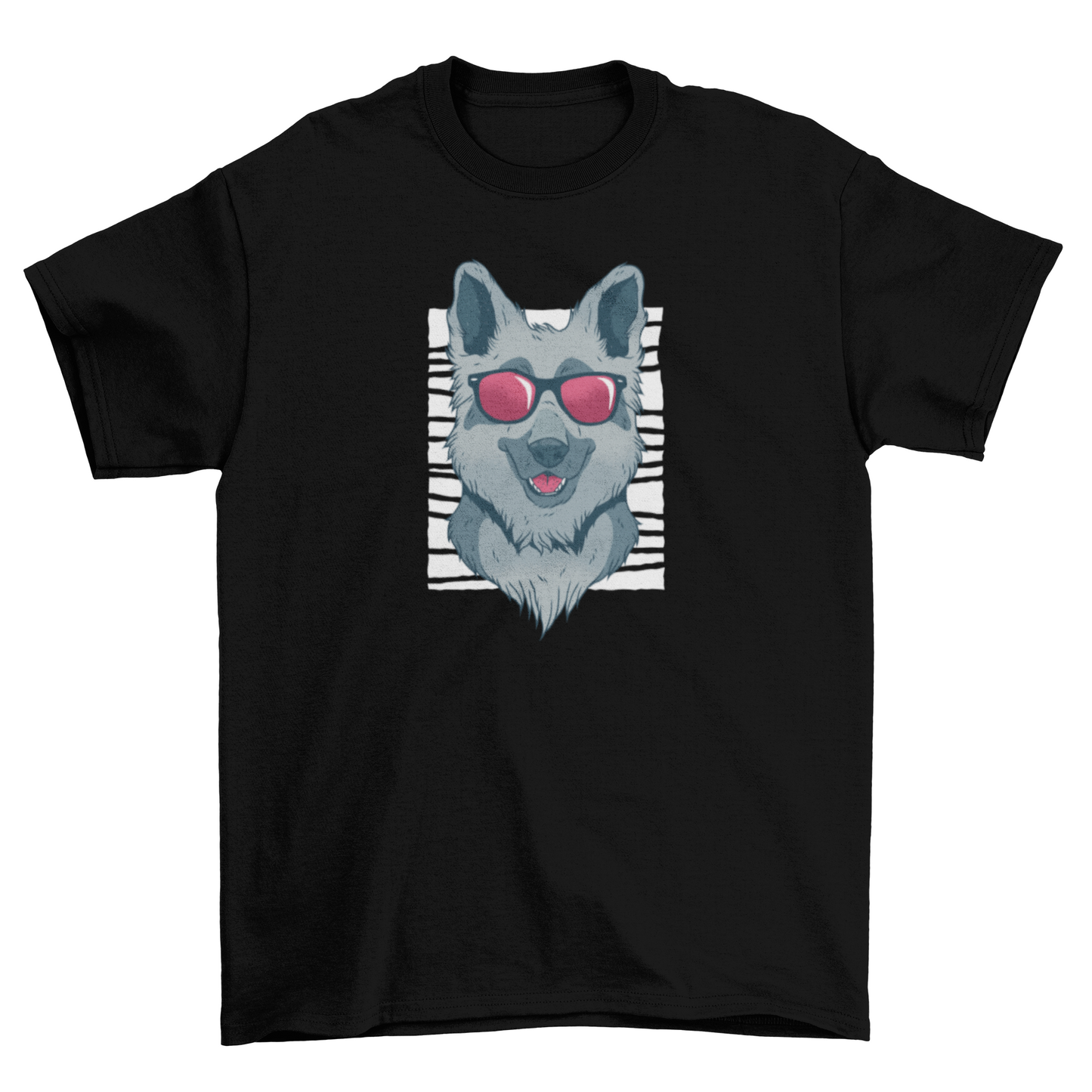 Funny Cool German Shepherd Cute Pet Dog Dark Fashion Sunglasses Animal