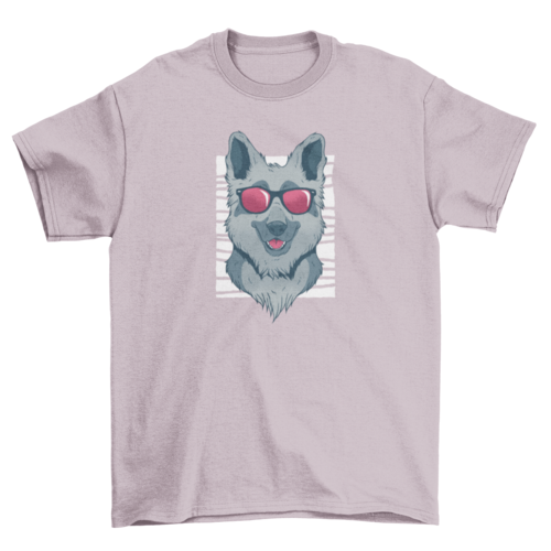 Funny Cool German Shepherd Cute Pet Dog Dark Fashion Sunglasses Animal