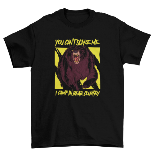 You can't scare me t-shirt design