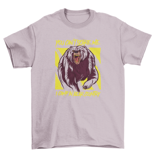 You can't scare me t-shirt design