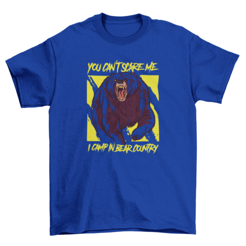 You can't scare me t-shirt design
