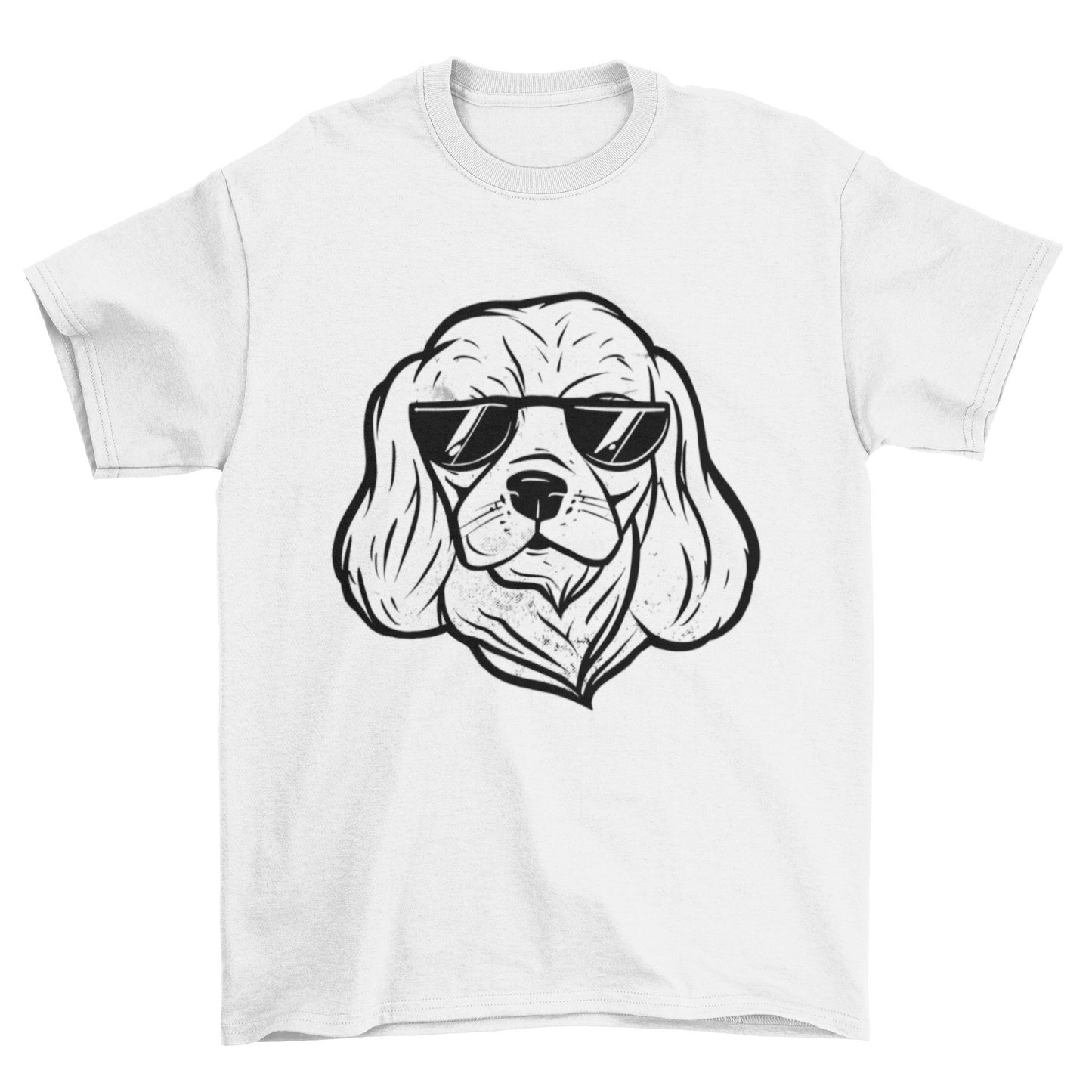 Sunglasses cool dog t-shirt