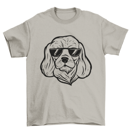 Sunglasses cool dog t-shirt