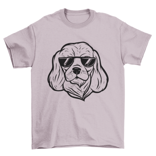 Sunglasses cool dog t-shirt