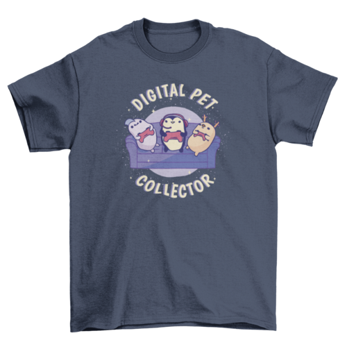 Digital pet collector t-shirt