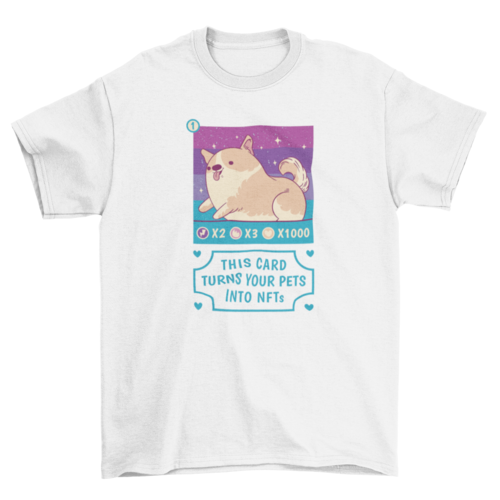 Cute NFTs pet t-shirt