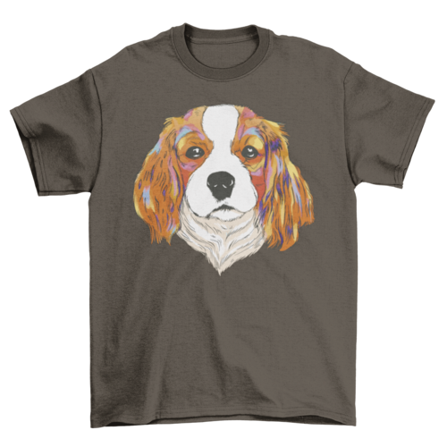 Charles Spaniel dog animal t-shirt