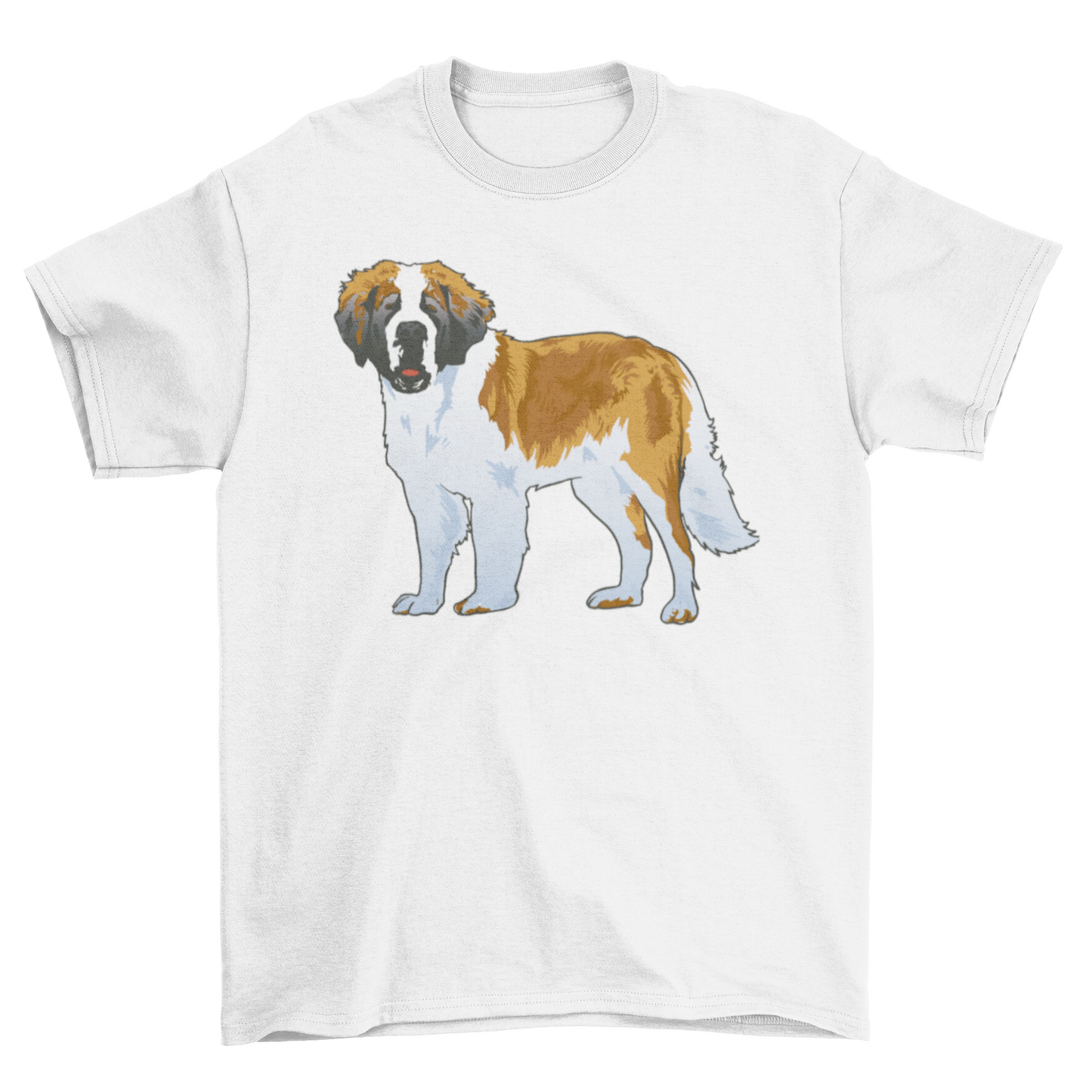 Saint bernard dog t-shirt