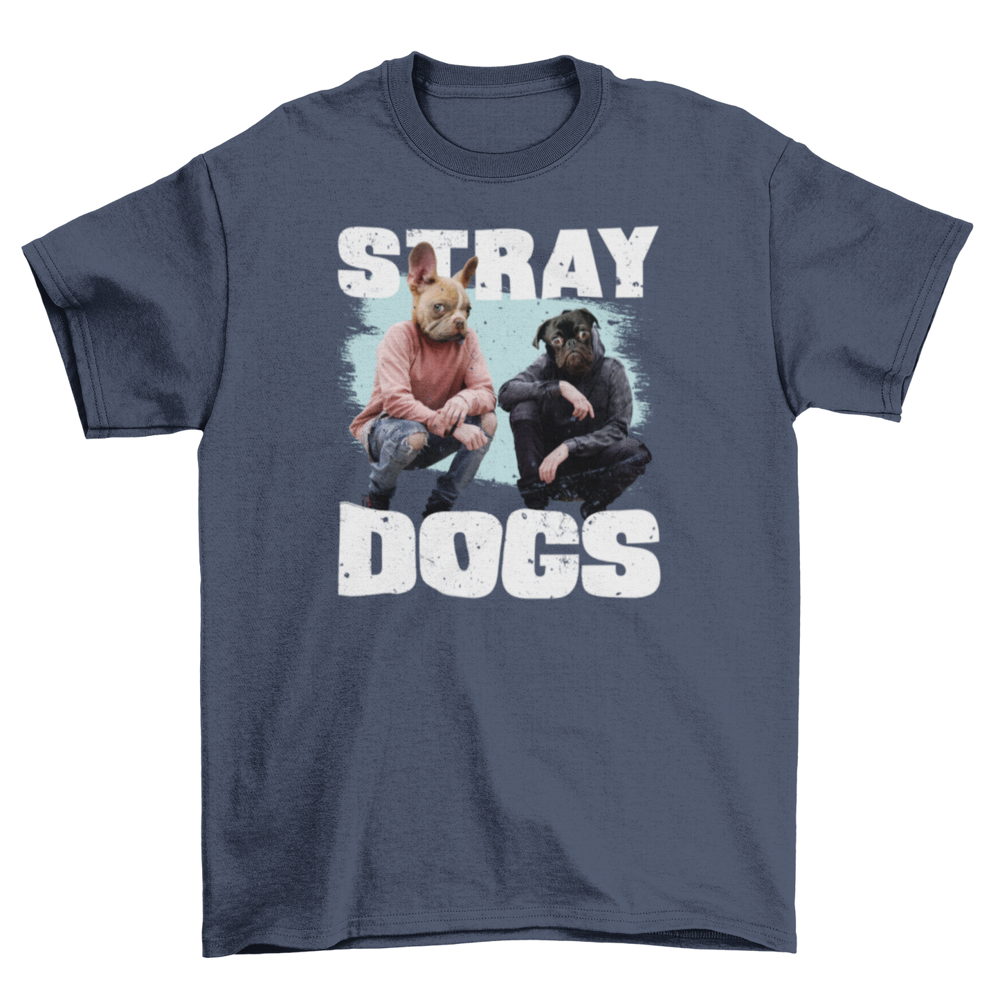 People with dog animal heads t-shirt