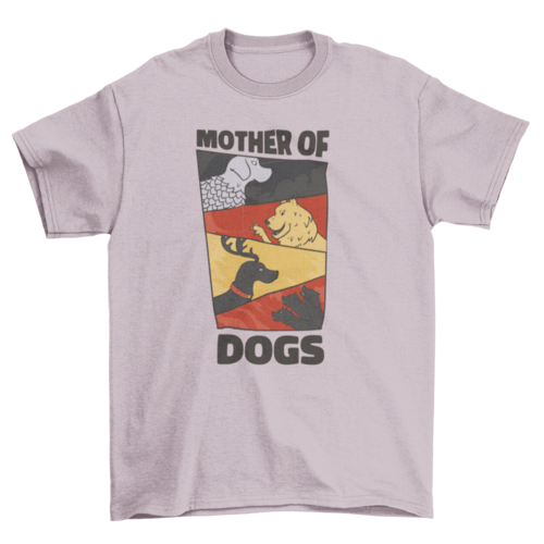 Dog animals breeds fight t-shirt