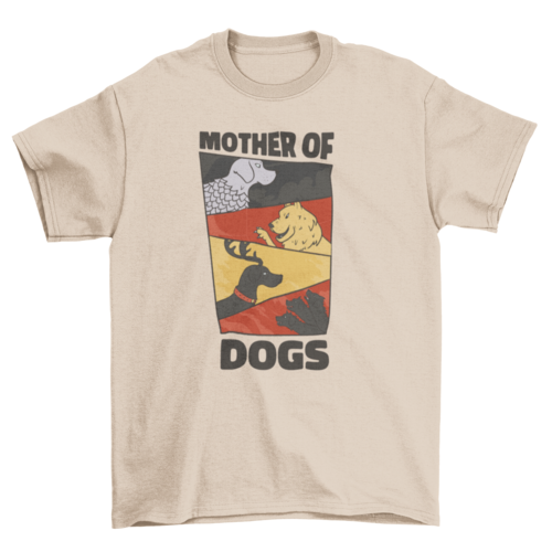 Dog animals breeds fight t-shirt