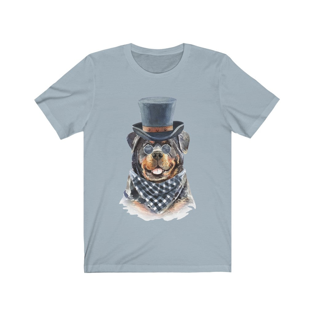 Rottweiler Sherlock Holmes Dogs Lover T-Shirt