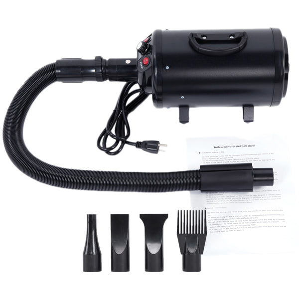 Portable Dog Cat Pet Groomming Blow Hair Dryer Quick Draw Hairdryer