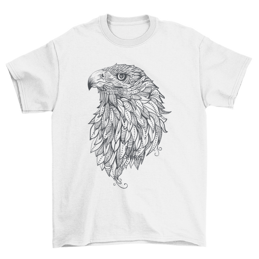 Fashion Eagle Pet Bird Wild Zoo mandalas tribal illustration Animal