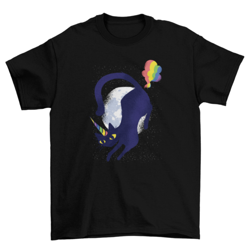 Caticorn Cat Unicorn Graphic T-shirt