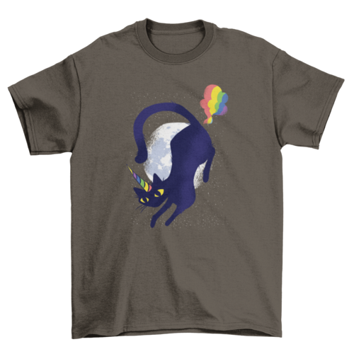 Caticorn Cat Unicorn Graphic T-shirt