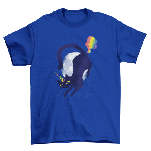 Caticorn Cat Unicorn Graphic T-shirt