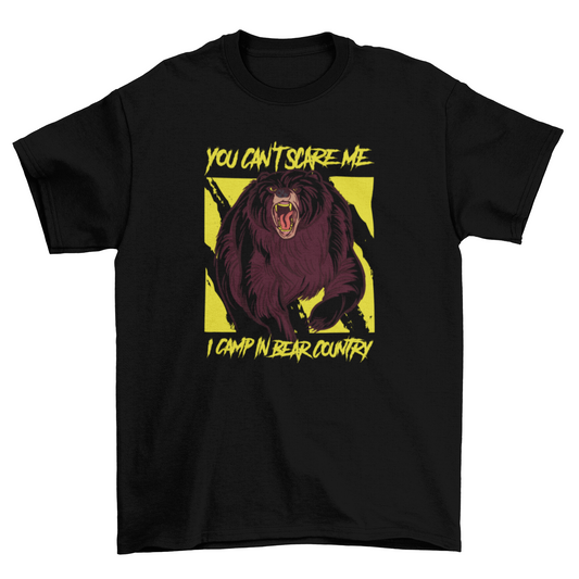 You can't scare me t-shirt design